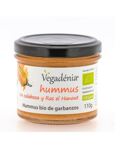 Hummus Vegadénia con calabaza y Ras el Hanout