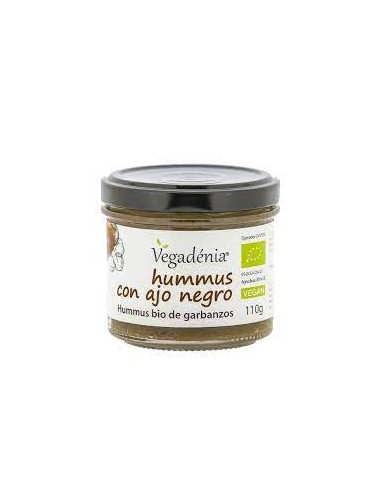 Hummus Vegadénia con ajo negro