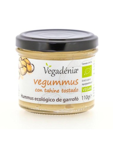 Vegummus Vegadénia con tahine tostado