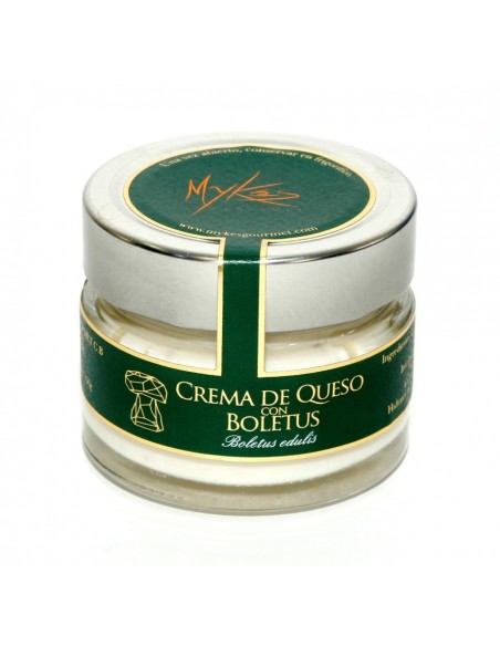 Sheep Cheese Cream with Boletus Mykes