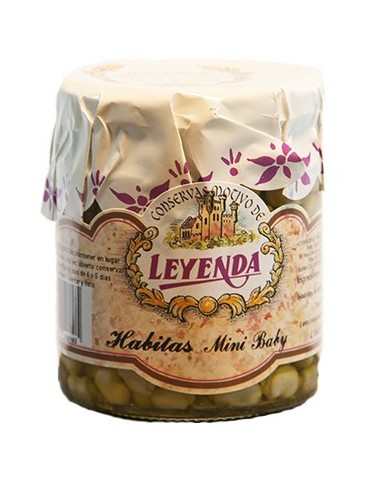 Habitas Mini Baby en Aceite de Oliva Leyenda