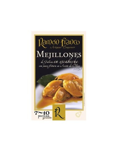 Mejillón en Escabeche Ramón Franco 7 a 10 piezas