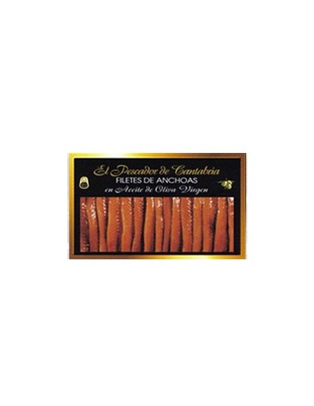 Anchoas del Cantábrico Ac. Oliva El Pescador de Cantabria 90 grs