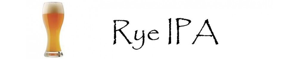 Rye IPA