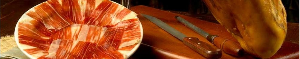 Iberian products: Ham, shoulder,chorizo,loin.
